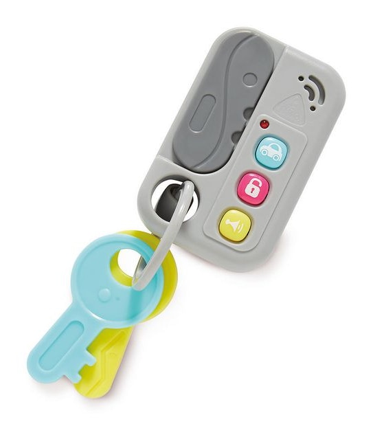 Musical Smart Remote Keys Fake Car Keys Toy With Sound And Led