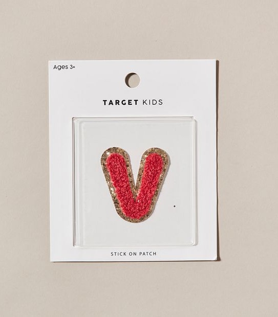 Stick on Patch - Letter