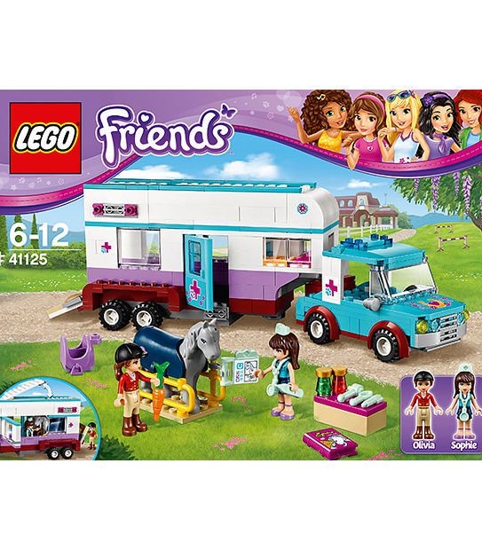 LEGO&reg; Friends Horse Vet Trailer 41125