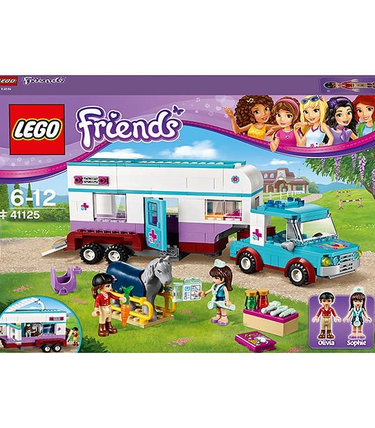 LEGO&reg; Friends Horse Vet Trailer 41125