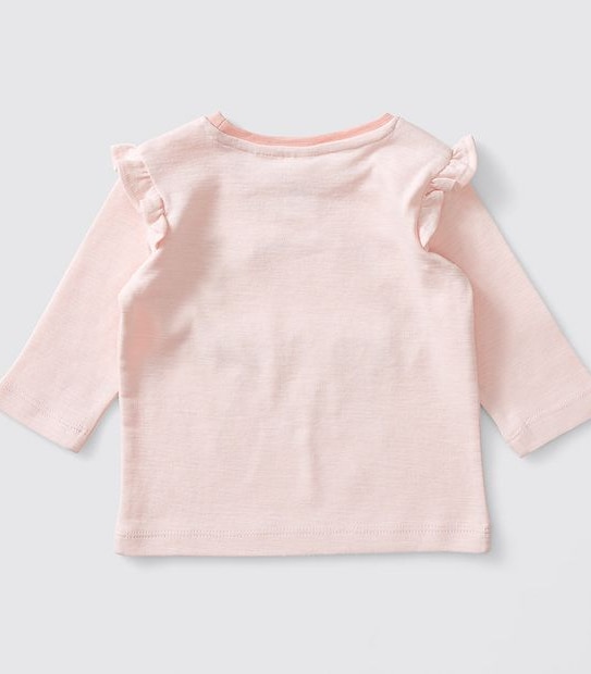 Baby Organic Cotton 2 Piece Pyjama Set - Pink