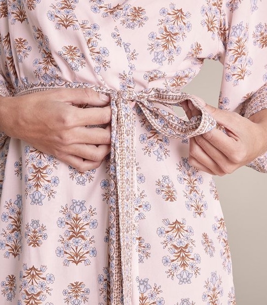 Viscose Kimono Gown
