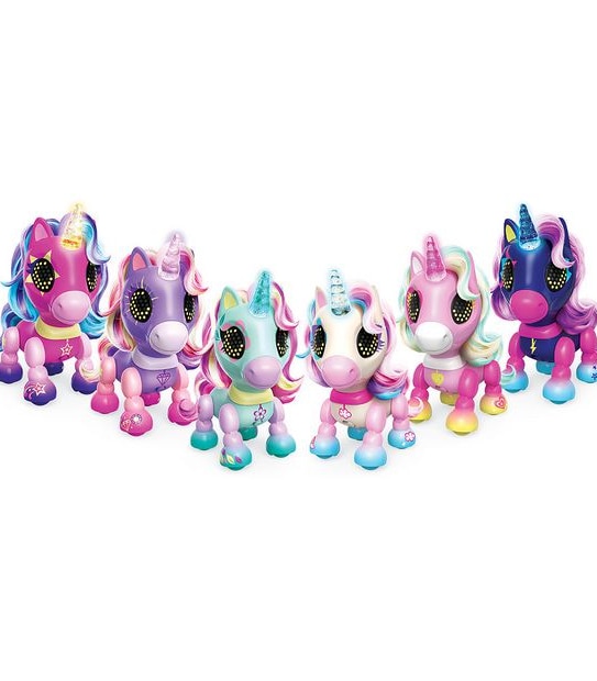 Zoomer Zupps Tiny Unicorn Assorted