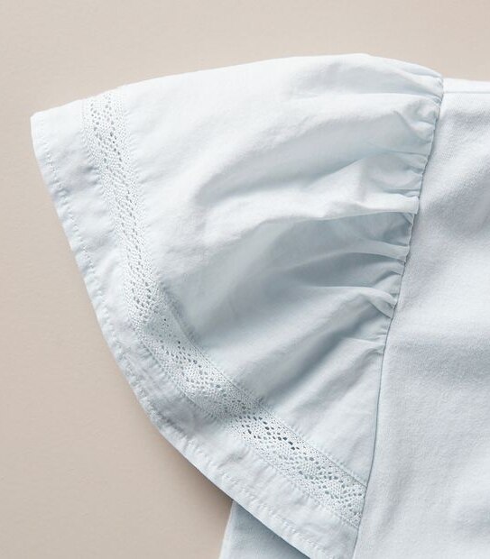 Lace Trim T-shirt