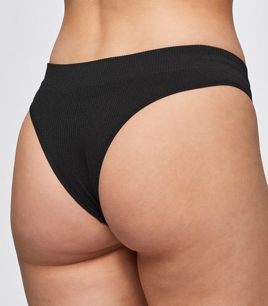 Lily Loves Ribbed Seamfree Brazillian Briefs; Style: LBZ52388