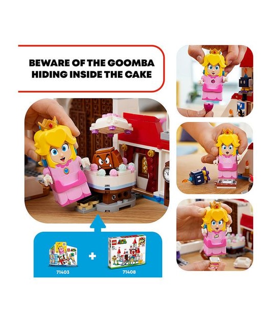 LEGO&reg; Super Mario&trade; Peach’s Castle Expansion Set 71408