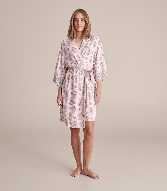 Viscose Kimono Gown