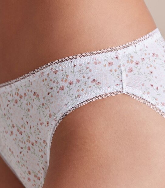 5 Pack Cotton/Elastane Bikini Briefs; Style: LBK183533