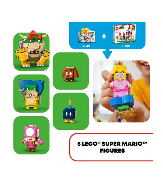 LEGO&reg; Super Mario&trade; Peach’s Castle Expansion Set 71408