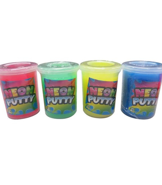 Bensons Neon Putty Assorted