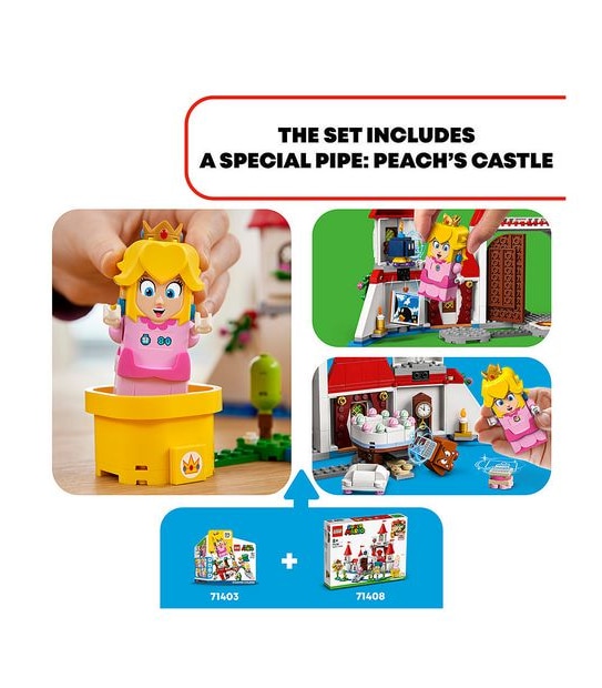 LEGO&reg; Super Mario&trade; Peach’s Castle Expansion Set 71408