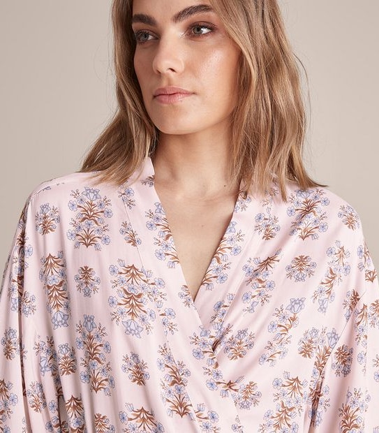 Viscose Kimono Gown