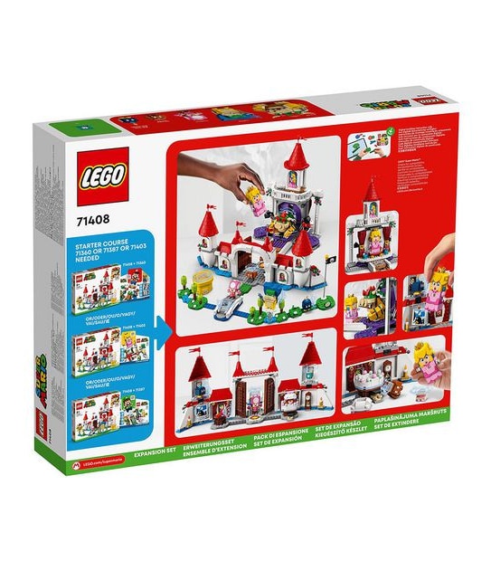LEGO&reg; Super Mario&trade; Peach’s Castle Expansion Set 71408