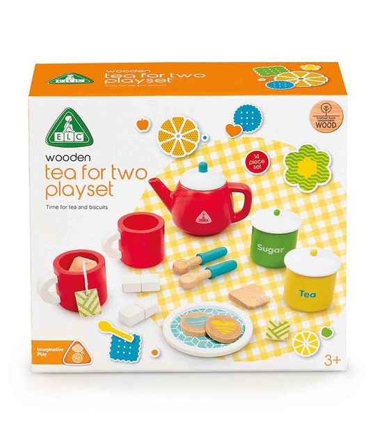 Early Learning Centre Wooden Tea For Two Playset
