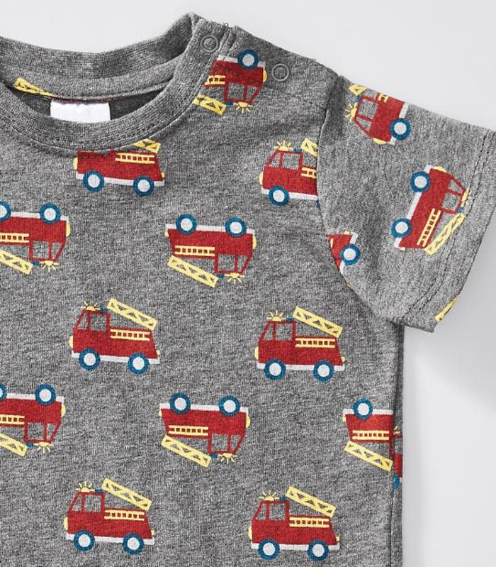 Baby Fire Truck Print T Shirt Target Australia