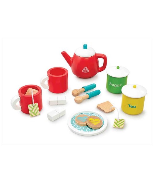 Early Learning Centre Wooden Tea For Two Playset