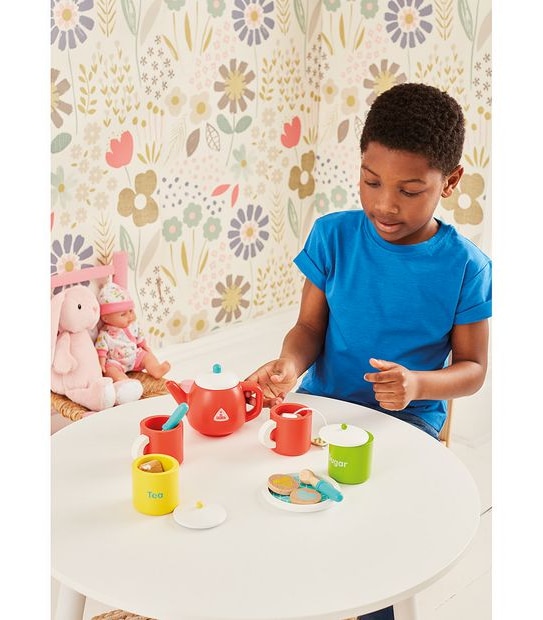 Early Learning Centre Wooden Tea For Two Playset