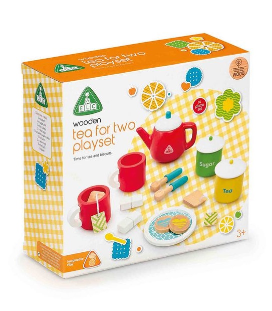 Early Learning Centre Wooden Tea For Two Playset