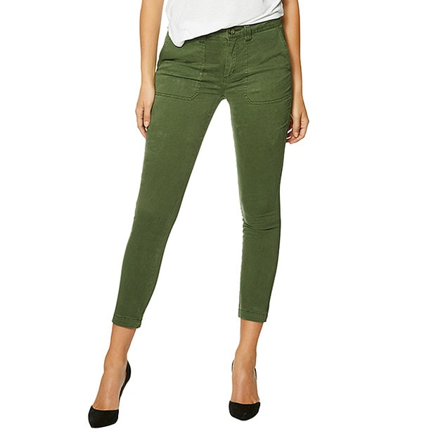 Slim Leg Cargo Pants Khaki Target Australia