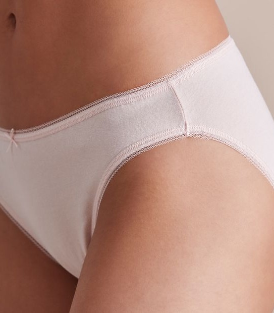 5 Pack Cotton/Elastane Bikini Briefs; Style: LBK183533
