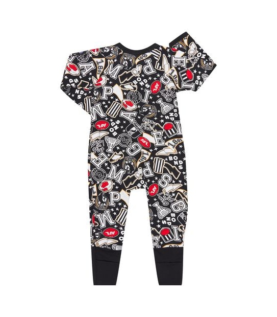 Bonds Baby AFL Collingwood Zip Wondersuit Coverall