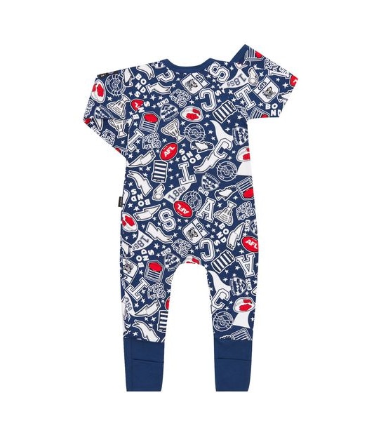 Bonds Baby AFL Geelong Zip Wondersuit Coverall