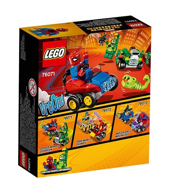 LEGO&reg; Marvel Super Heroes Mighty Micros: Spider-Man vs. Scorpion 76071 