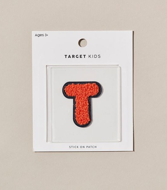 Stick on Patch - Letter