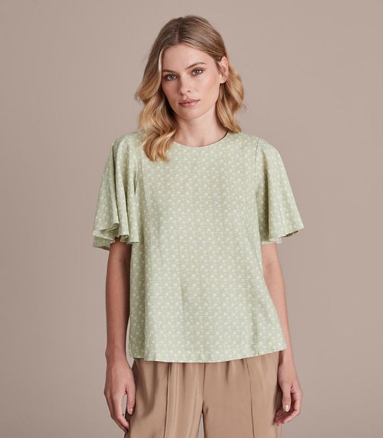 Preview Linen Blend Shell Top