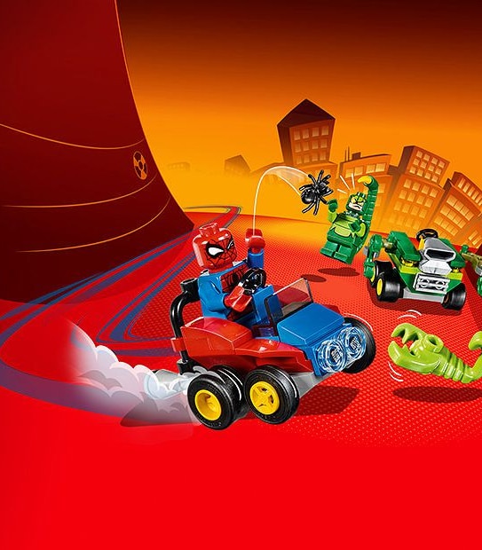 LEGO&reg; Marvel Super Heroes Mighty Micros: Spider-Man vs. Scorpion 76071 