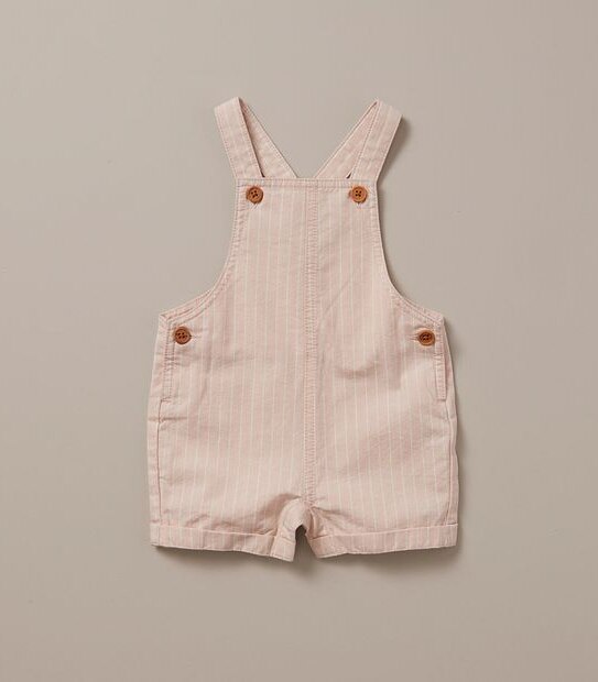Baby 2 Piece Shortall and T-shirt Set