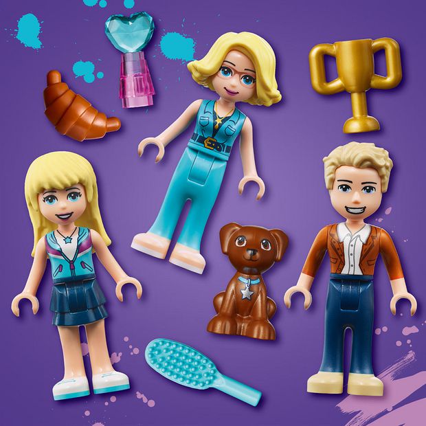 Lego friends tanya 2025 stays at stephanie's house