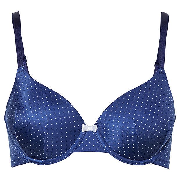 Everyday Full Coverage T-Shirt Bra, Style:IC1202GW - Navy