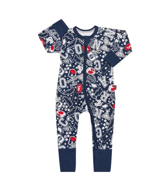 Bonds Baby AFL Carlton Zip Wondersuit Coverall