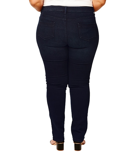 Belle Curve Straight Leg Jeans - Indigo