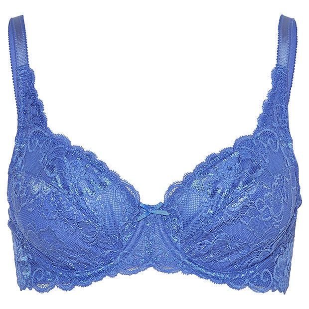 Kara Unpadded Underwire Bra, Style:CN1502GV - Blue