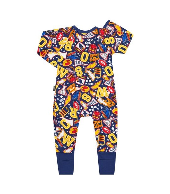 Bonds Baby AFL Adelaide Zip Wondersuit Coverall