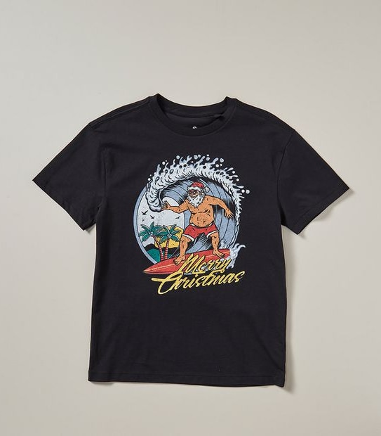 Christmas Surfing T-shirt