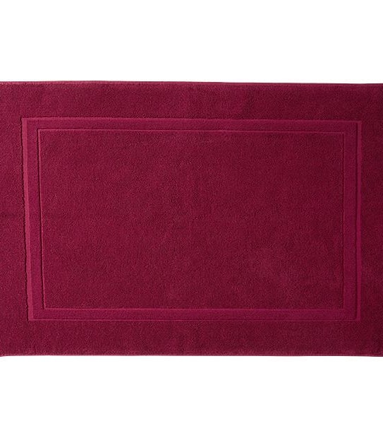 Grandeur Bath Mat - Wine