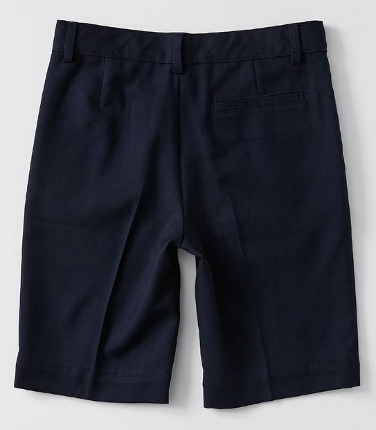 Structured Twill School Shorts