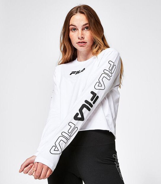 Fila Urban Celeste Long Sleeve T-Shirt - White