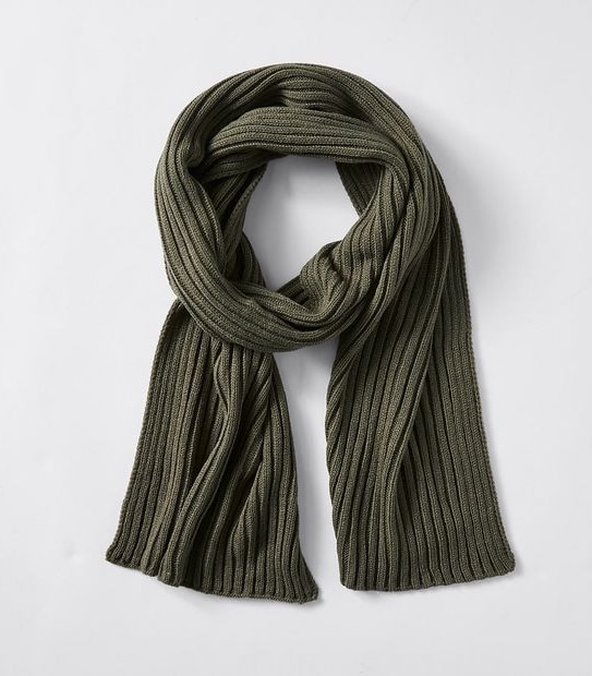 Rib Knit Scarf