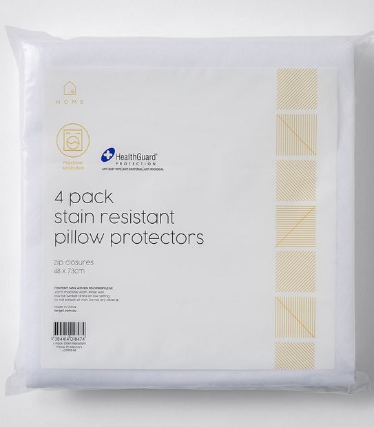 4 Pack Pillow Protectors