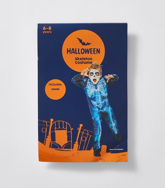 Halloween Kids Skeleton Costume