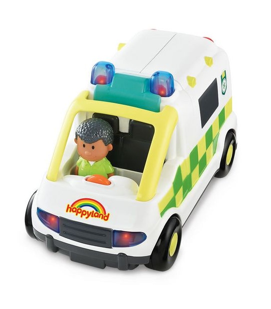 Early Learning Centre Happyland Lights and Sounds Ambulance