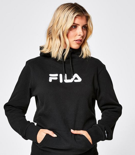 Fila Lenna Hooded Jumper - Black