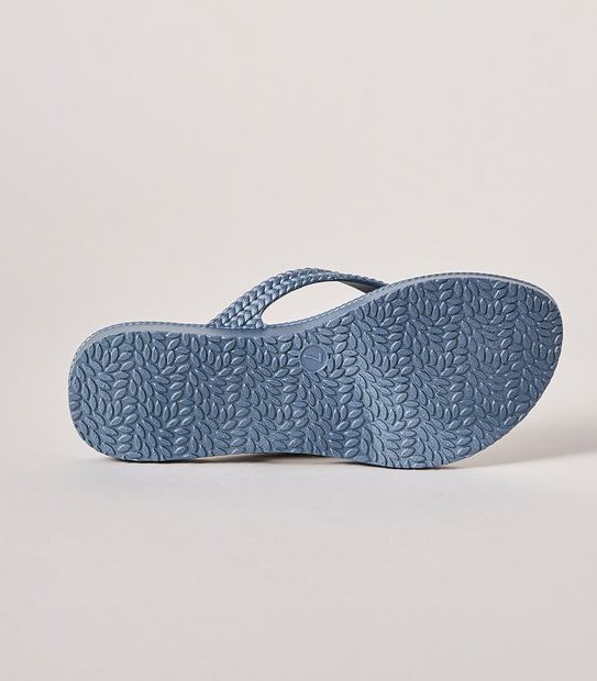 Womens Taya Recycled Textured Thongs