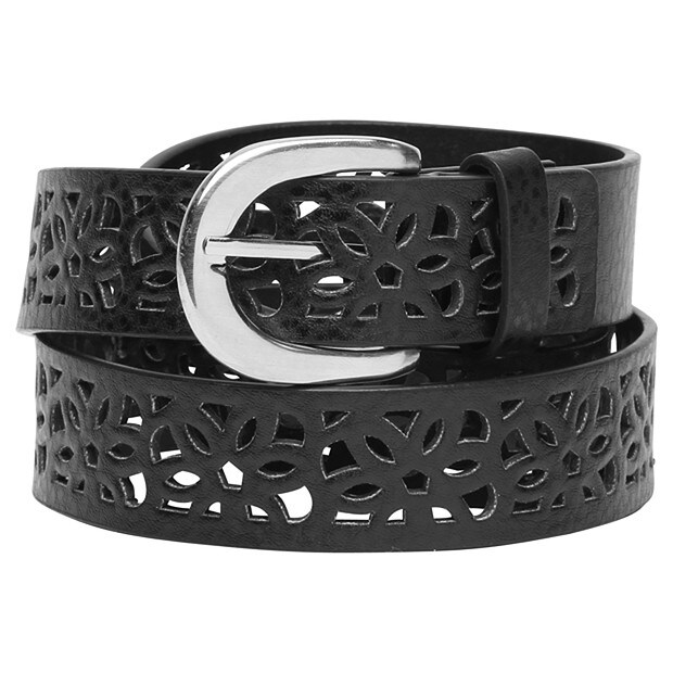 Laser Cut Belt - Black Laser Cut Belt - Black