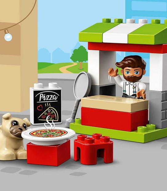 LEGO&reg; DUPLO&reg; Town Pizza Stand 10927