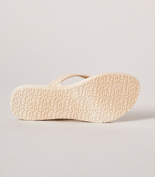 Womens Taya Recycled Textured Thongs